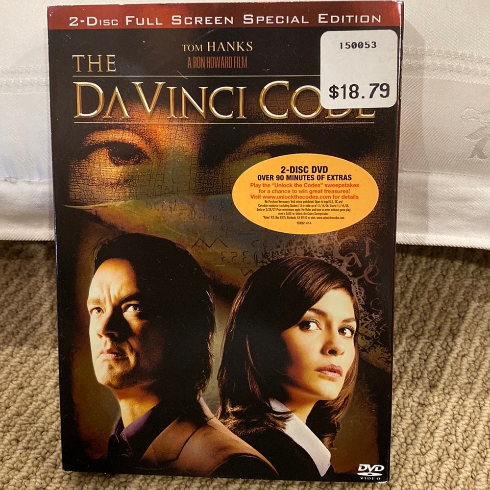 THE DAVINCI CODE 2 DISC DVD - Picture 1 of 8